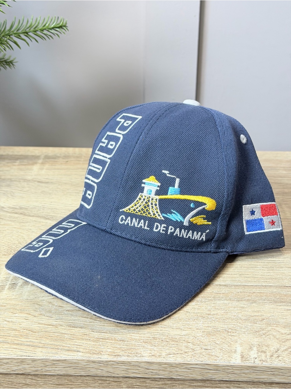 Panama Canal de Panama - Embroidered Raised Hat